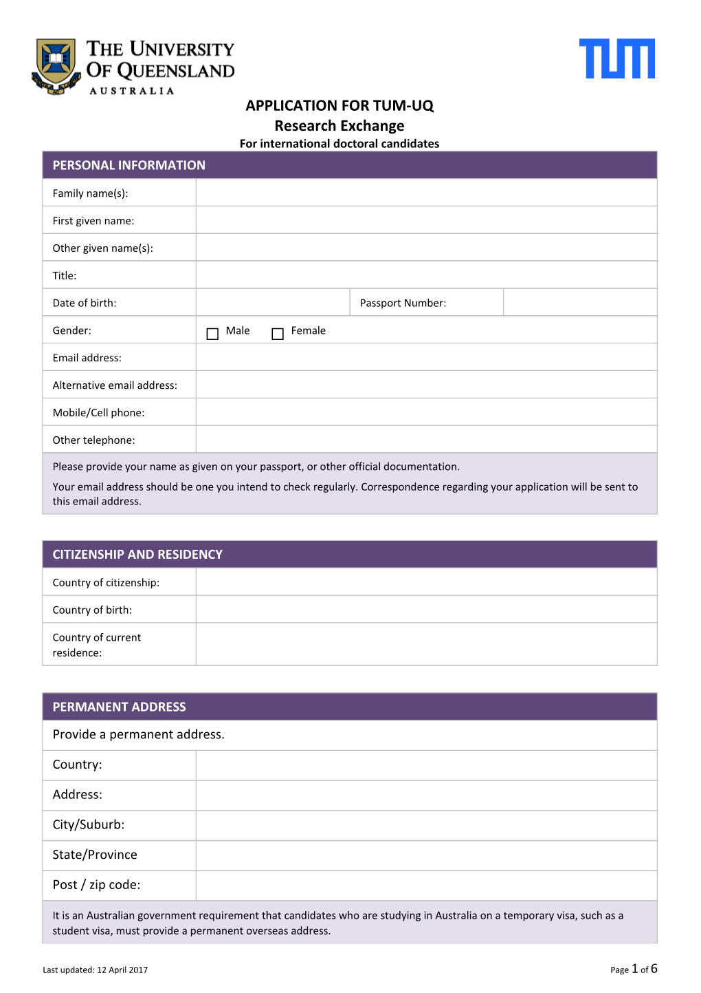 Application for Tum-Uq