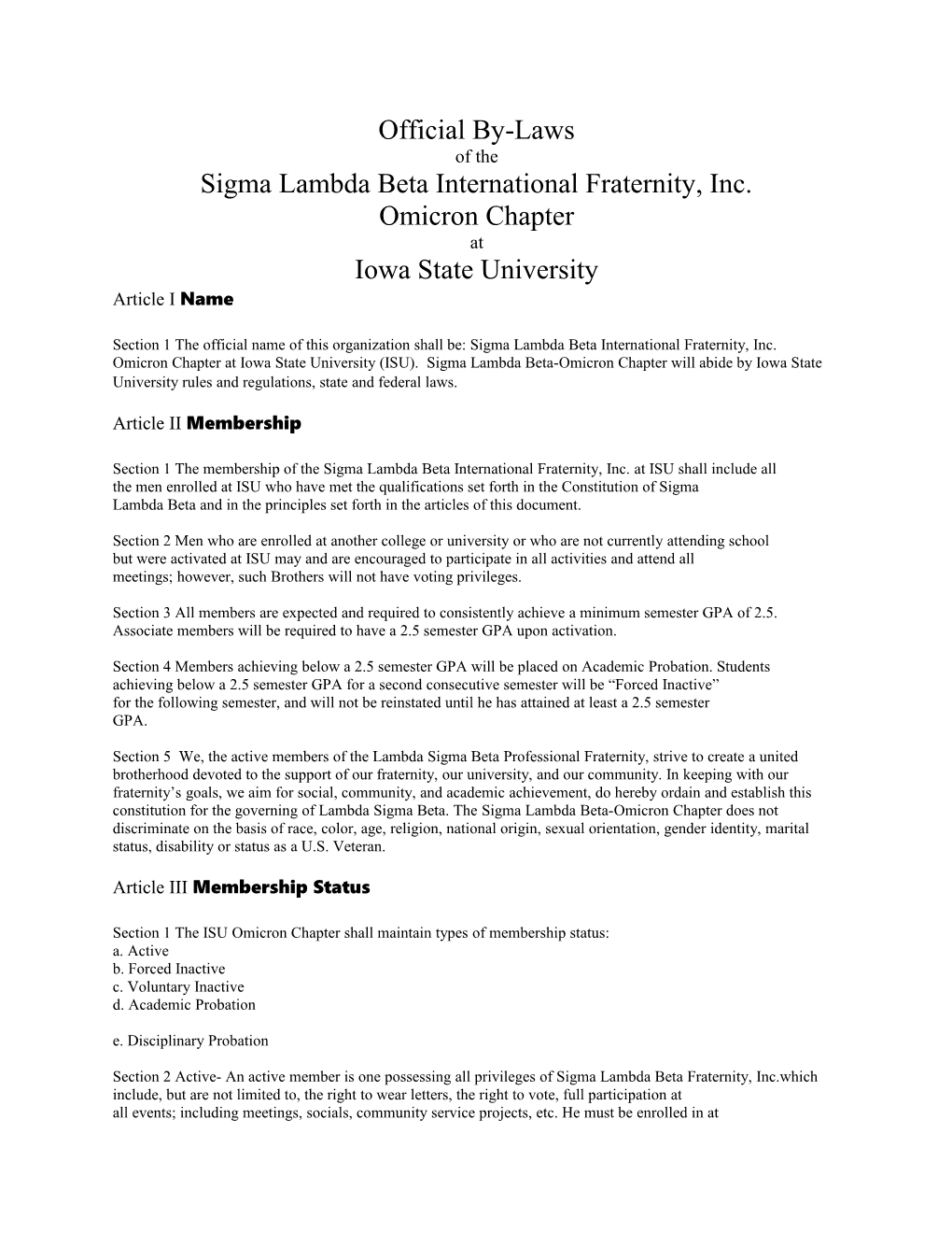Sigma Lambda Beta International Fraternity, Inc