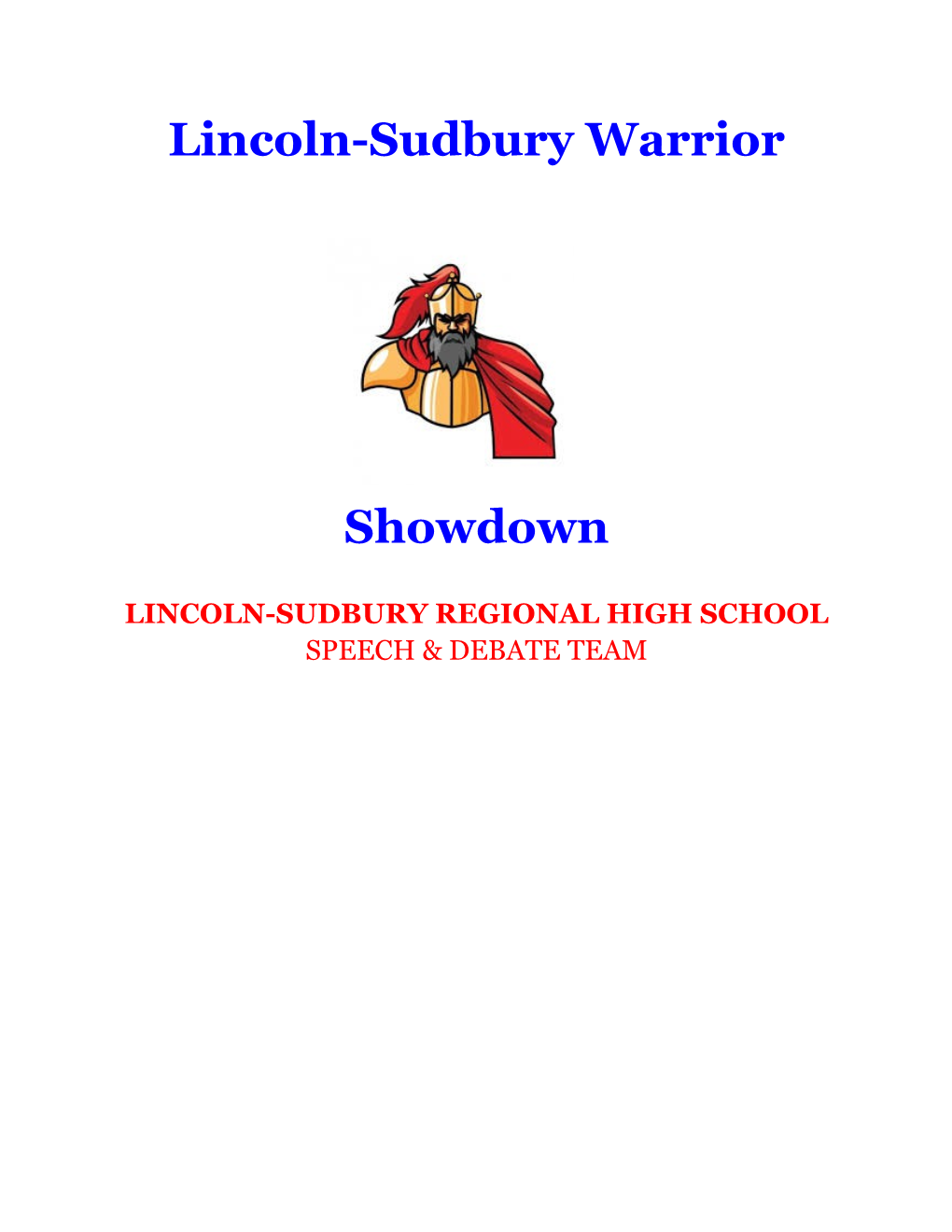 Lincoln-Sudbury Regional High School