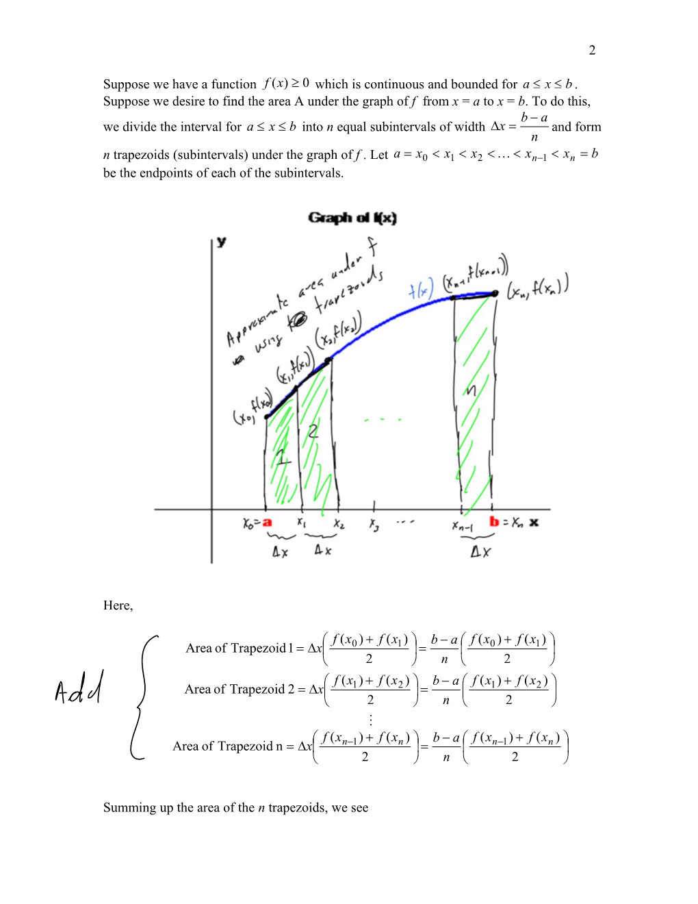 Section 4.6 Numerical Integration