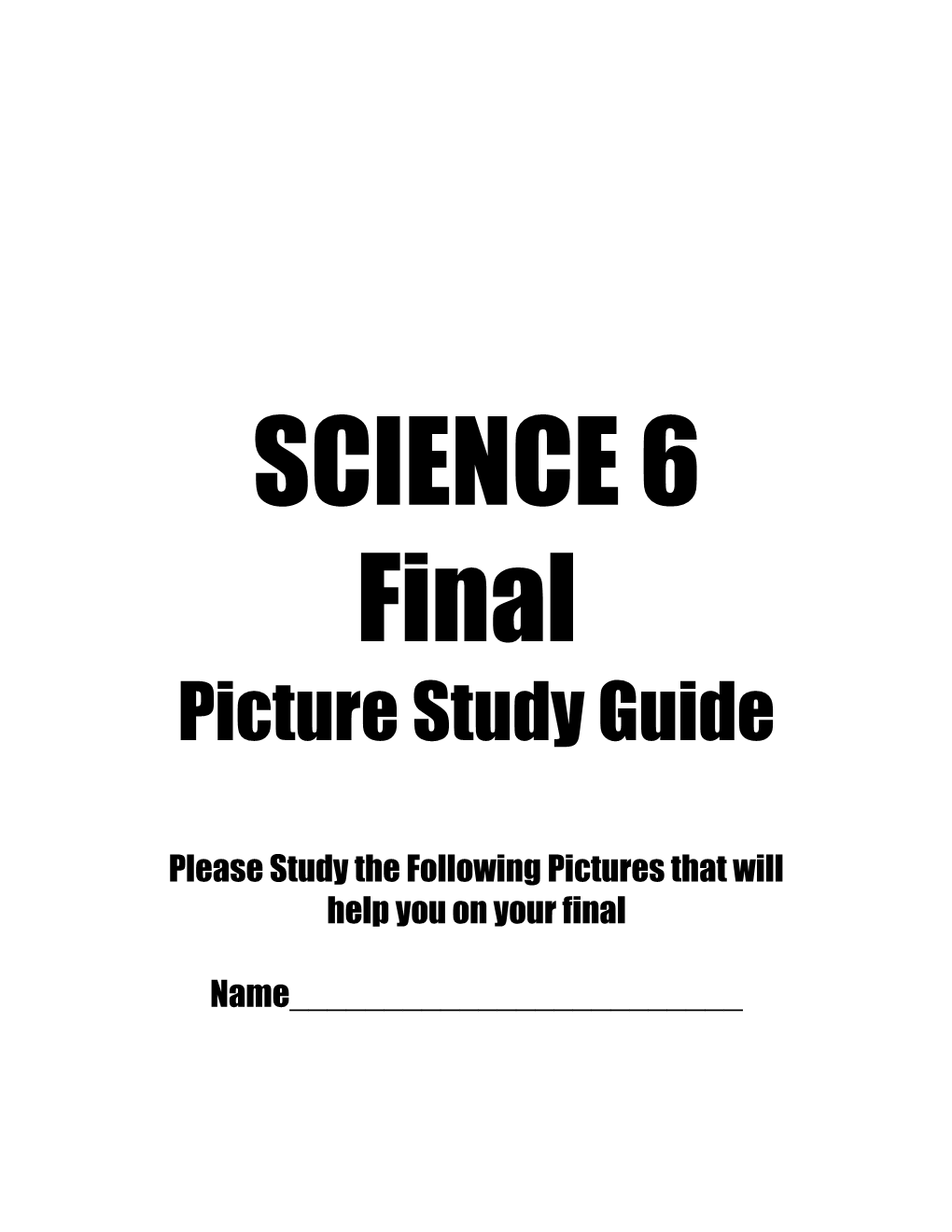 Please Study the Following Pictures That Will Help You on Your Final
