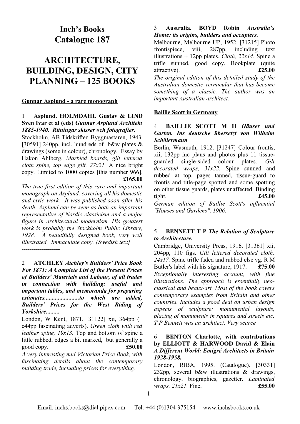 Architecture, Building, Design, City Planning 125 Books