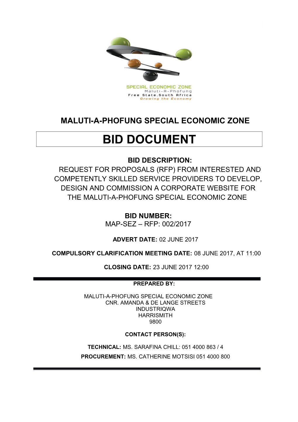 Maluti-A-Phofung Special Economic Zone