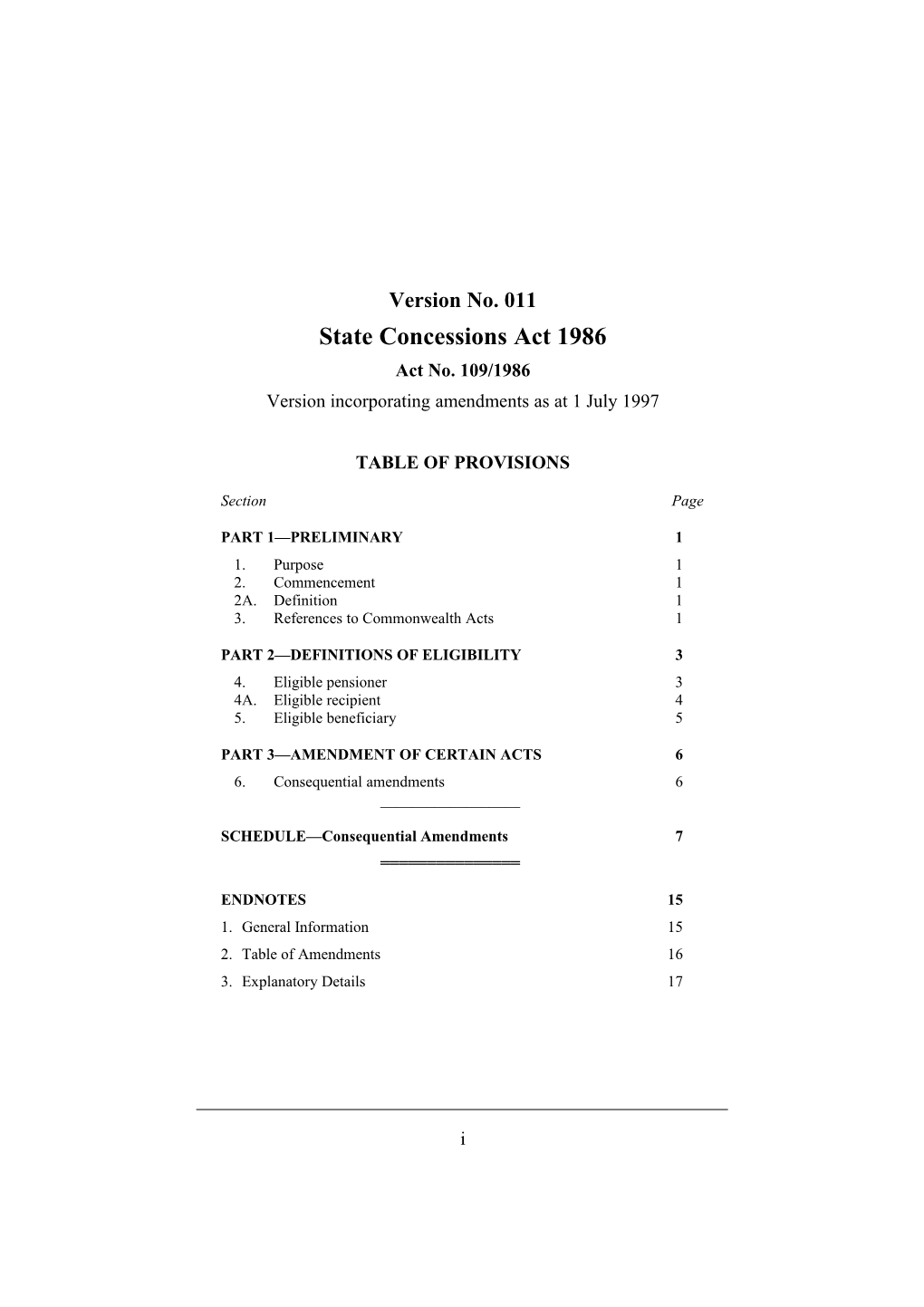 State Concessions Act 1986