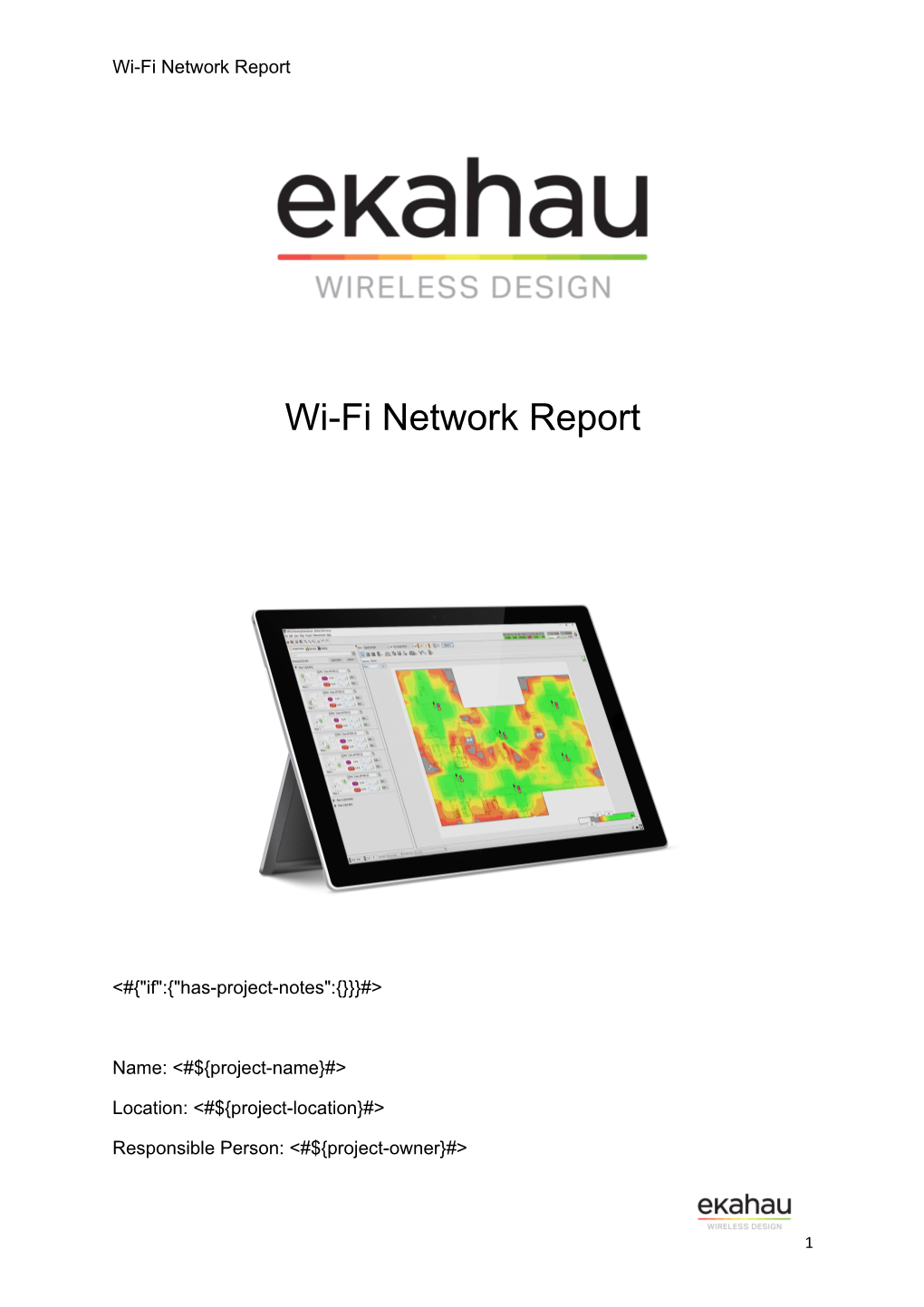 Wi-Fi Network Report