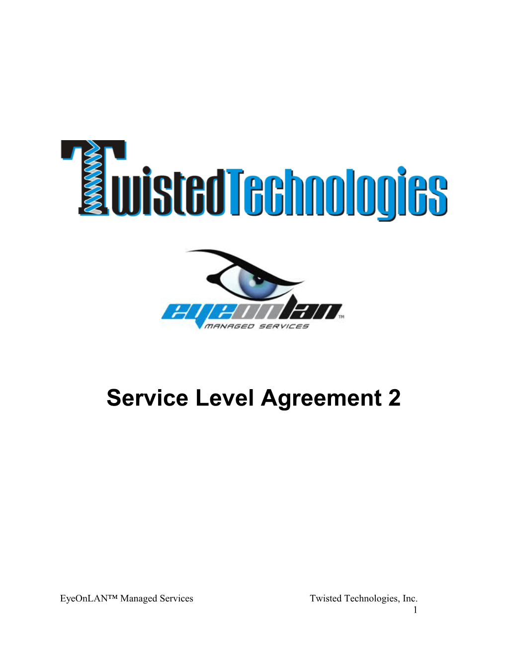 Service Level Agreement 2