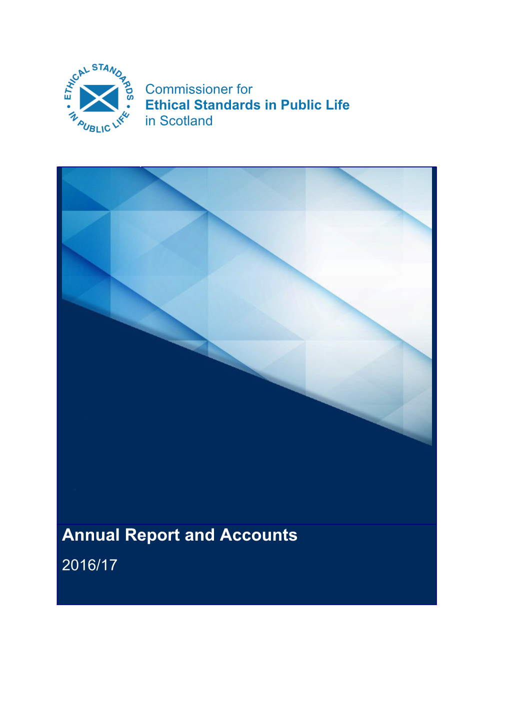 This Report Is Available in Alternative Formats on Request by Telephoning 0300 011 0550
