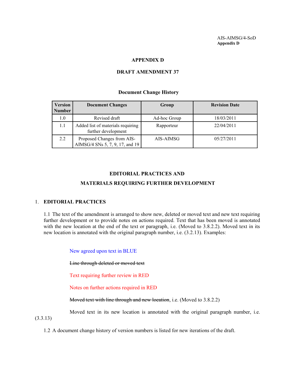 Appendix D - Draft Amendment 37