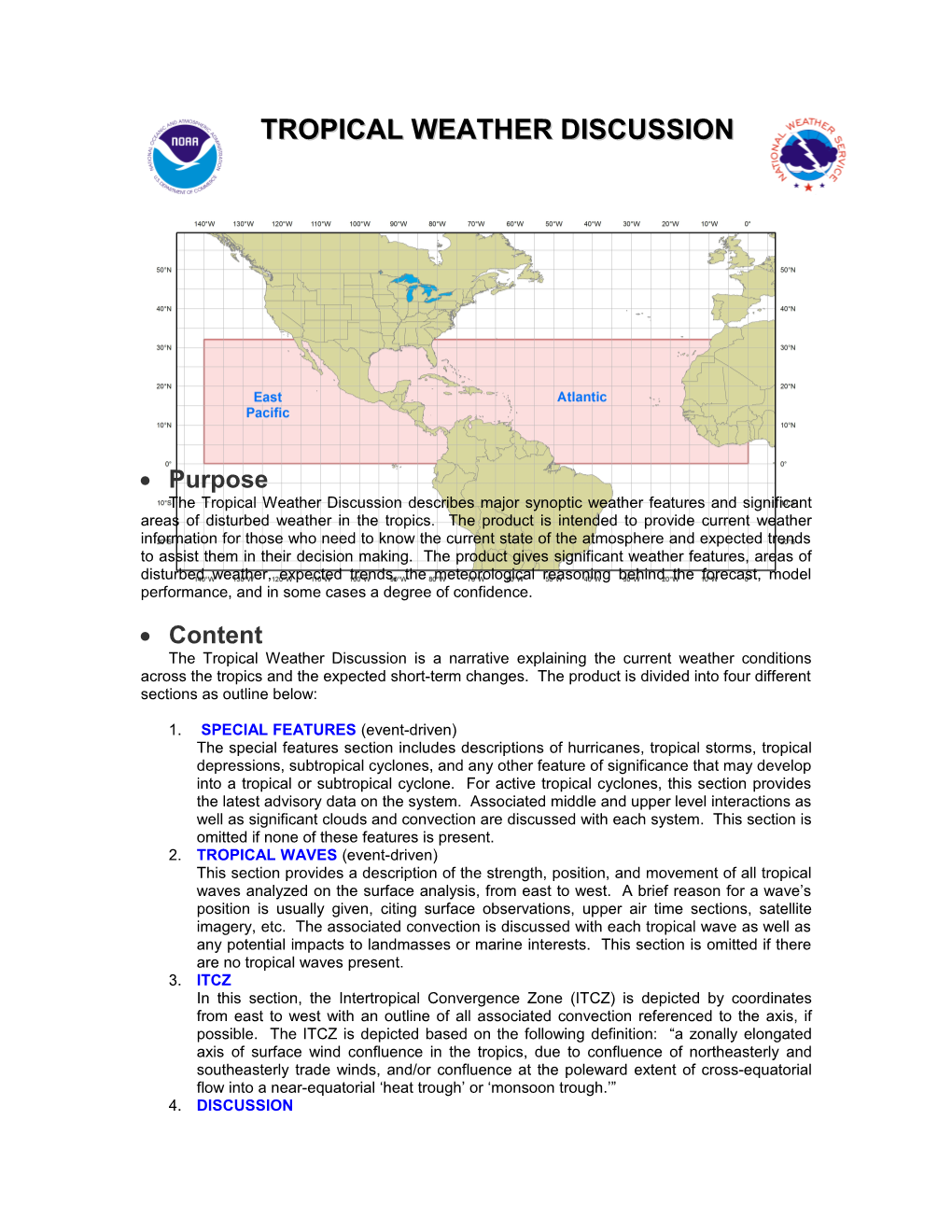 Tropical Weather Discussion