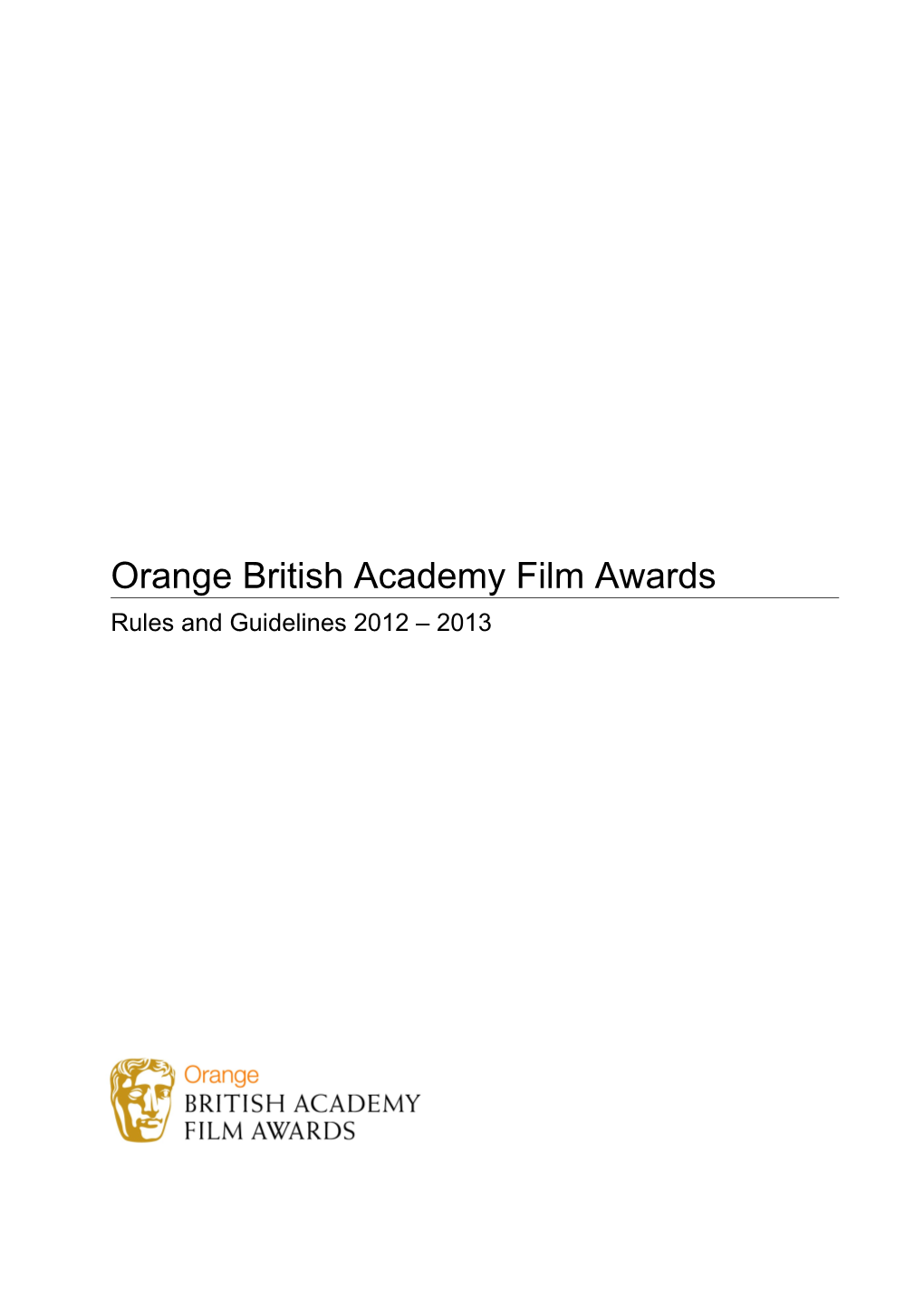 Orange British Academy Film Awards