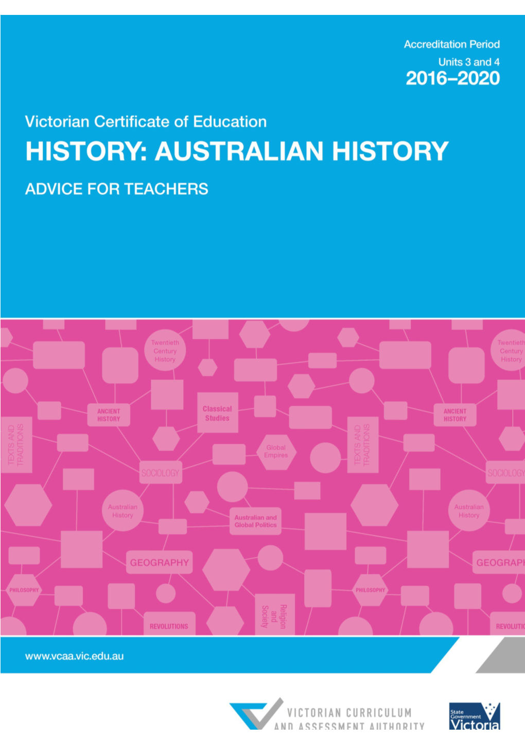 VCE Australian History 2016 2020