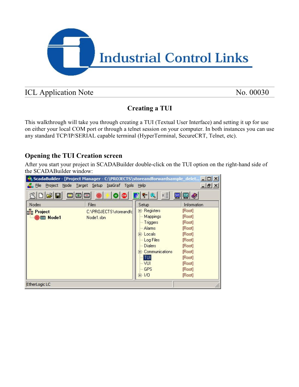 ICL Application Note No. 00030