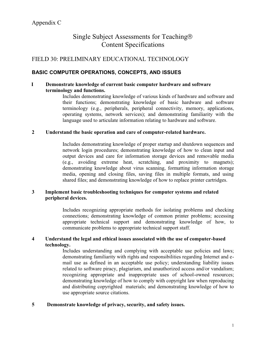 Single Subject Assessments for Teaching