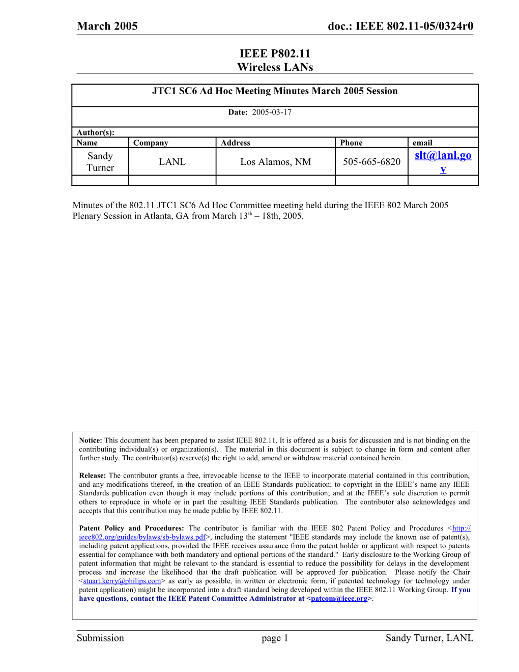 Review IEEE 802 and 802.11 Policies and Procedures