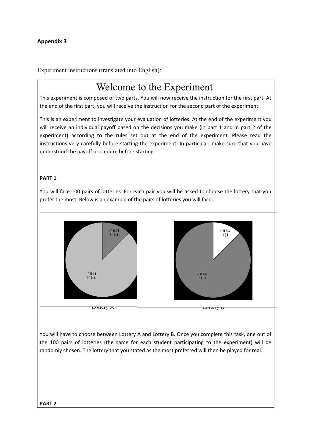 Experiment Instructions (Translated Into English)