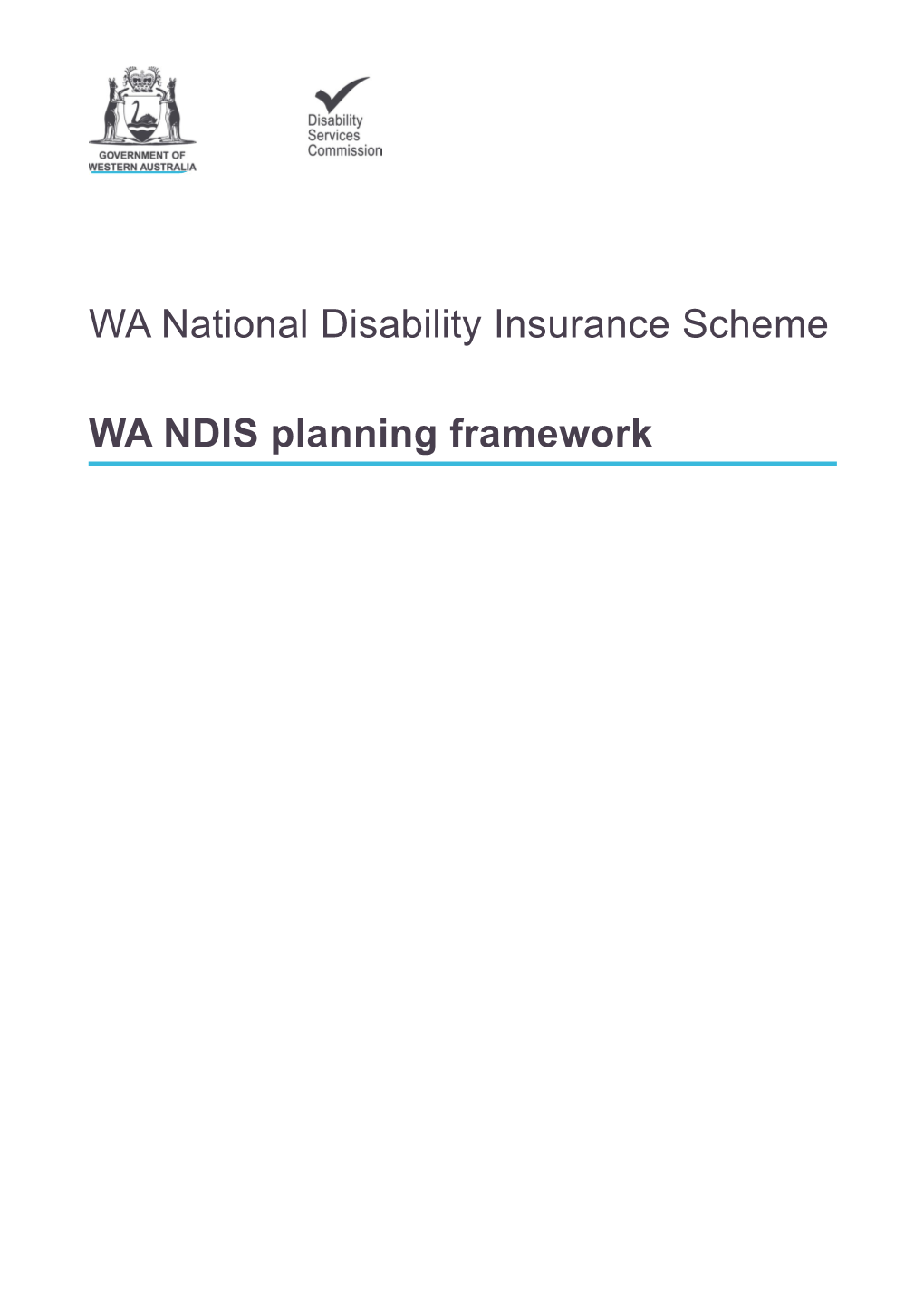 WA National Disability Insurance Scheme