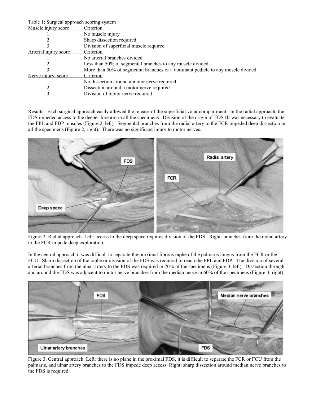 Forearm Compartment Syndrome: an Incision