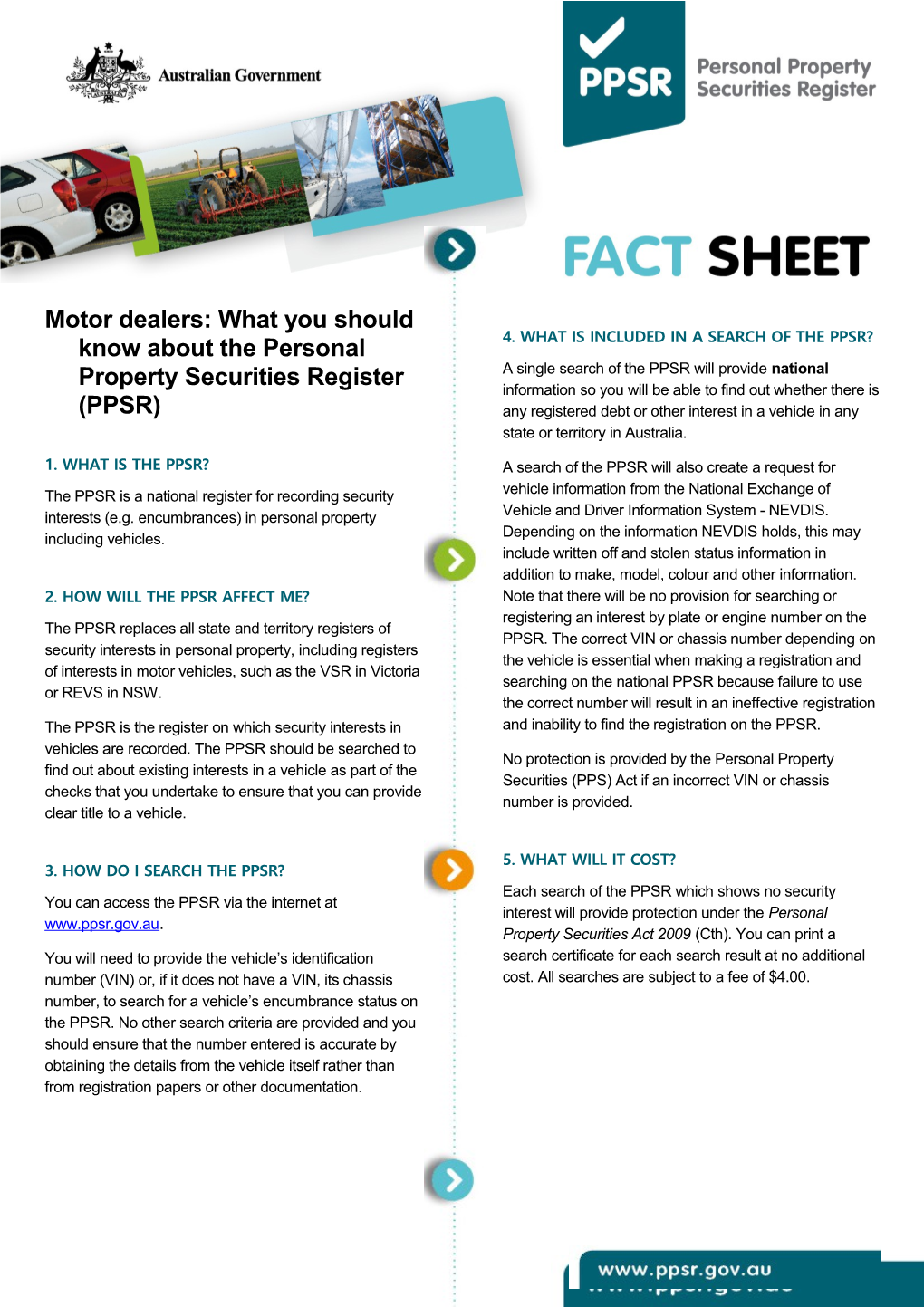 Motor Dealers: What You Should Know About the Personal Property Securities Register (PPSR)