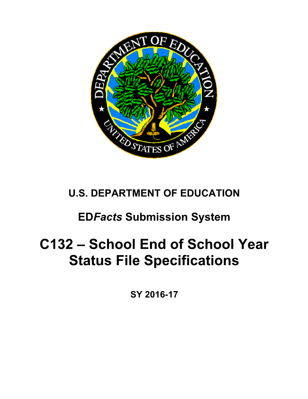 School End of School Year Status File Specifications (Msword)