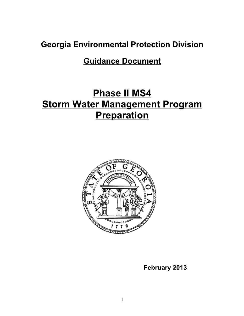 Georgia Environmental Protection Division