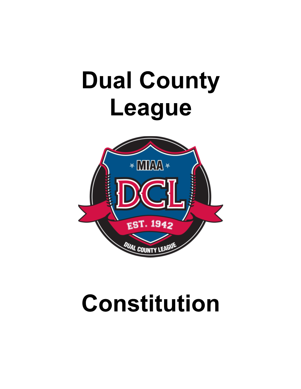 Dual County League Handbook