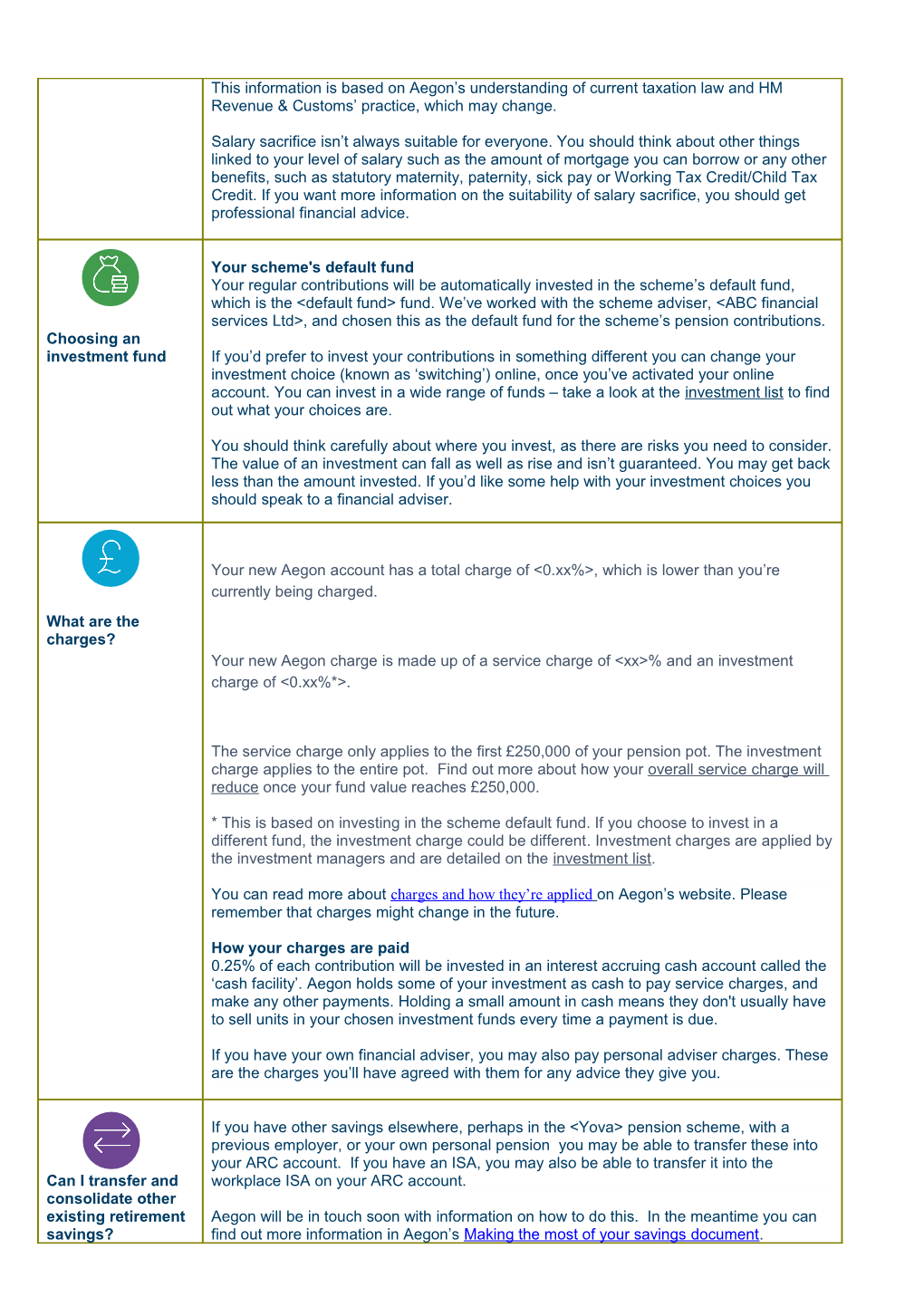 Scheme Information Leaflet