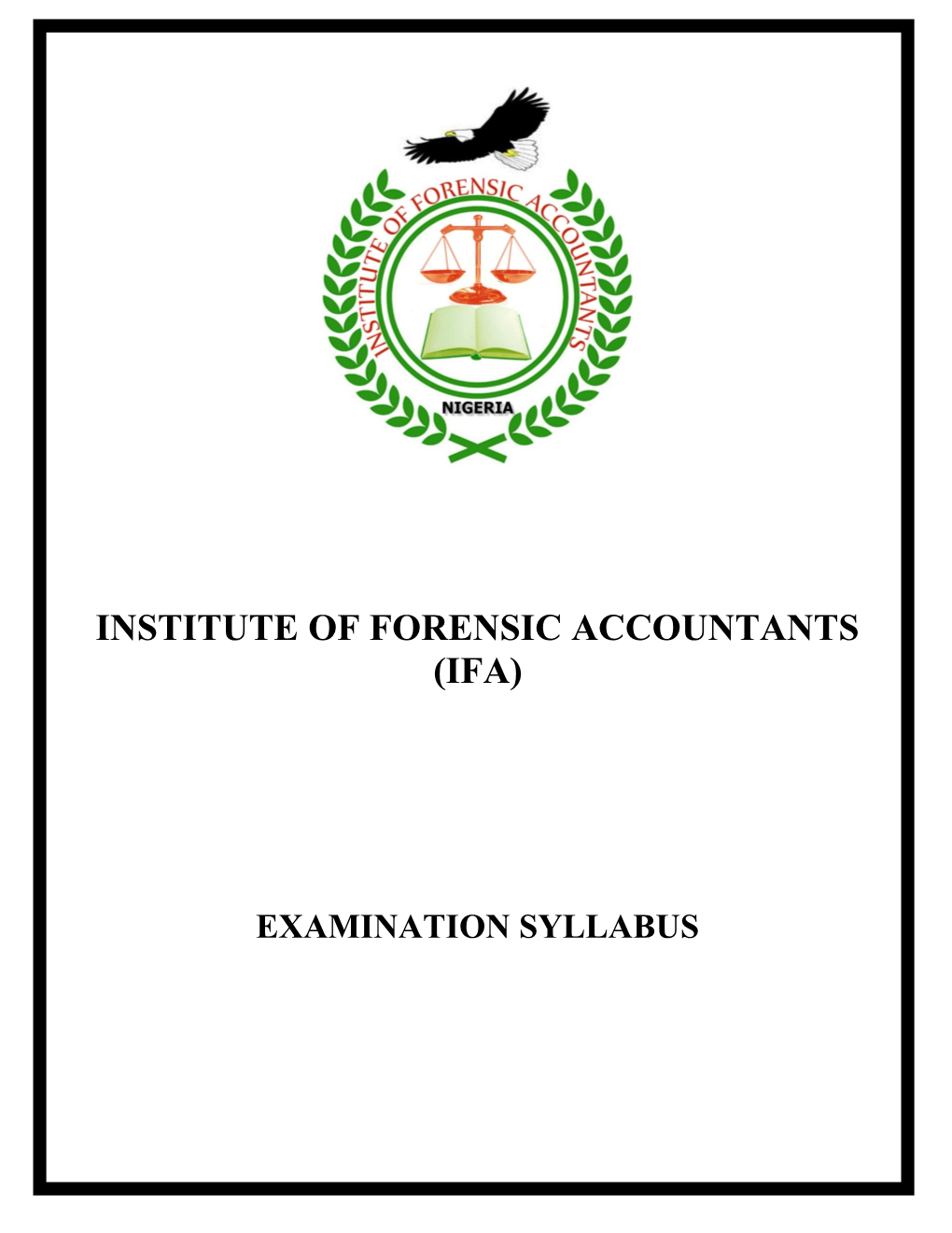 Institute of Forensic Accountants (Ifa)