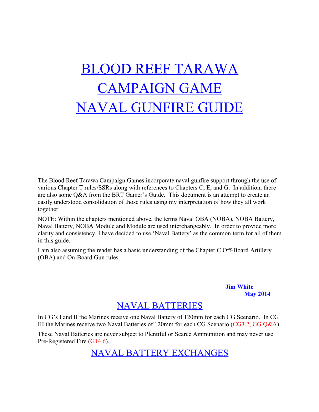 Blood Reef Tarawa