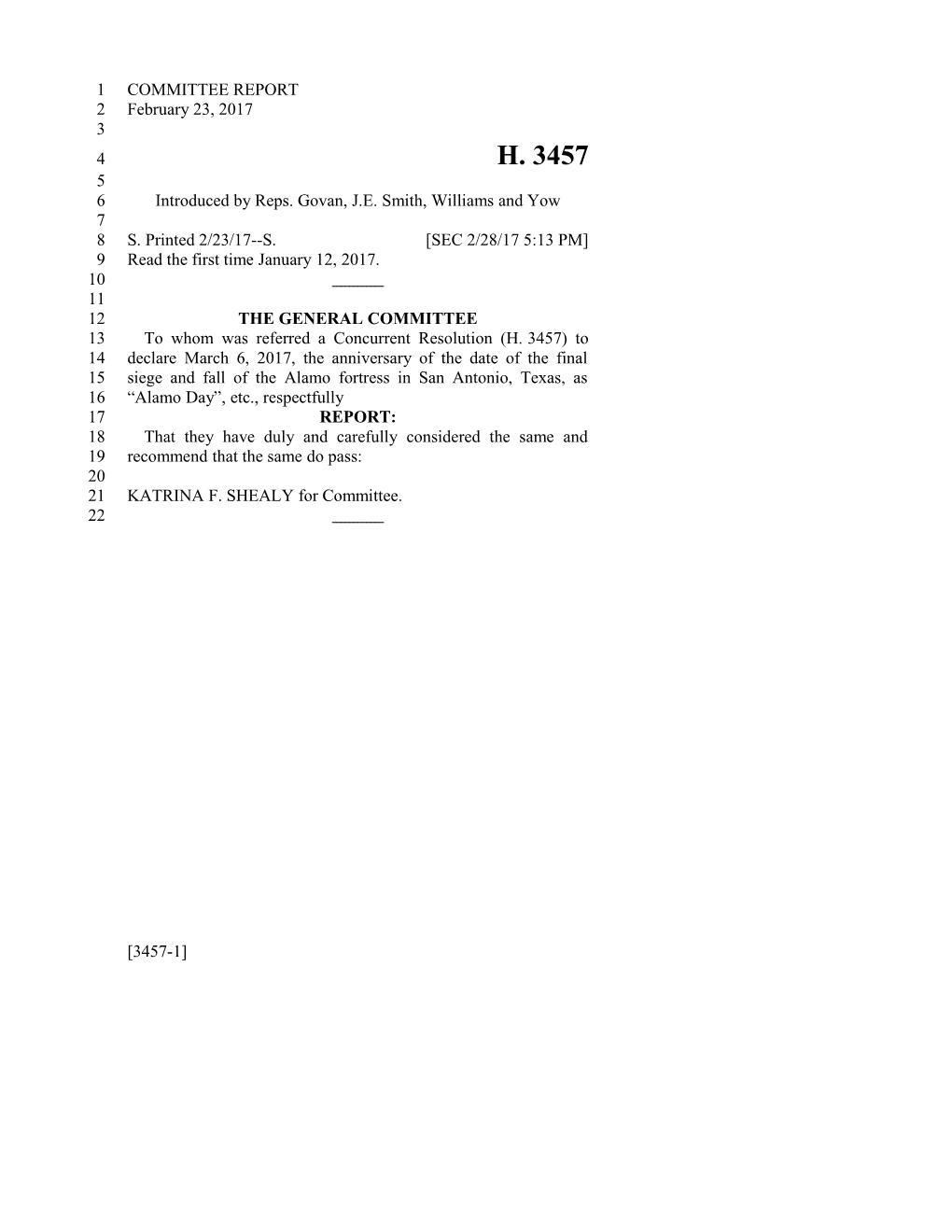 2017-2018 Bill 3457 Text of Previous Version (Feb. 28, 2017) - South Carolina Legislature Online