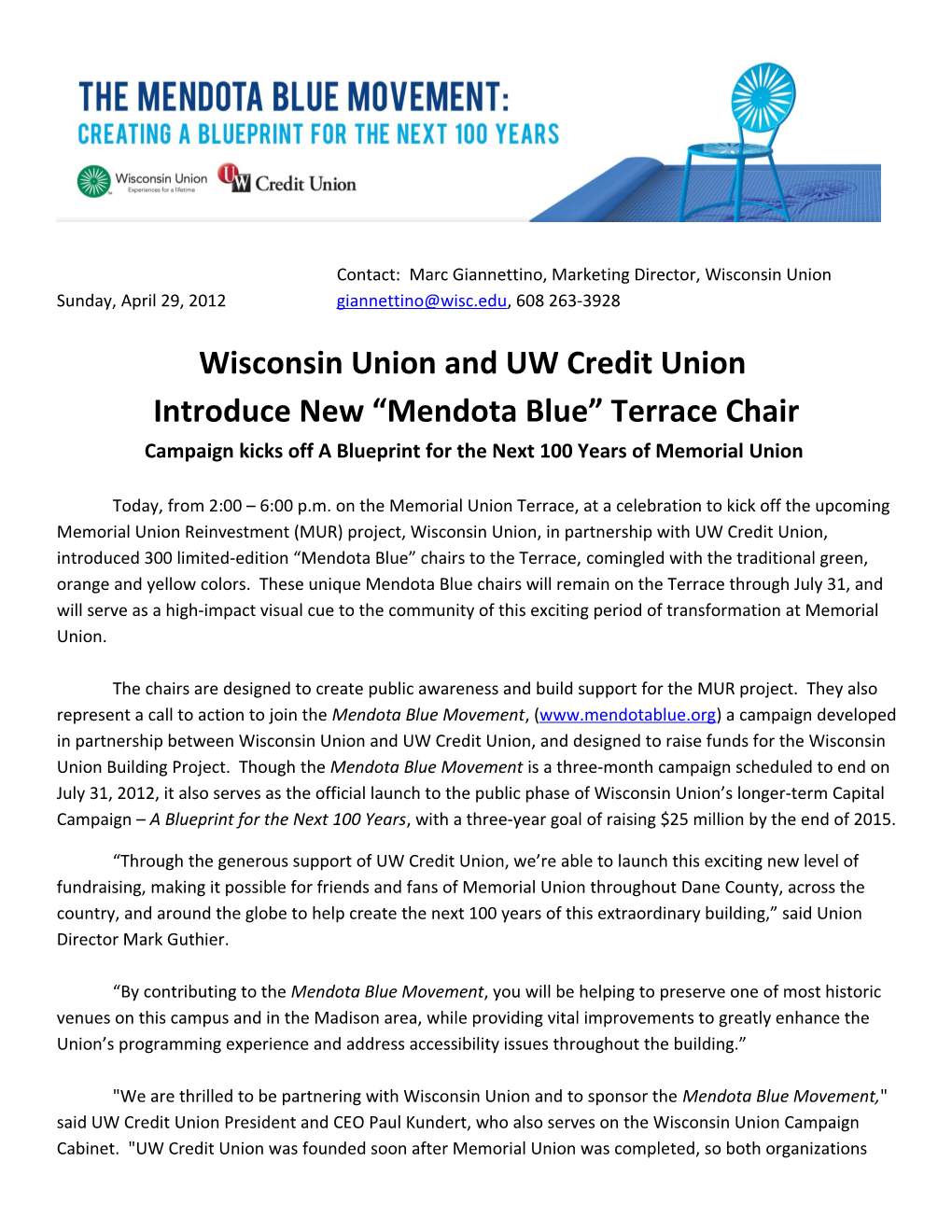Wisconsin Union and UW Credit Union