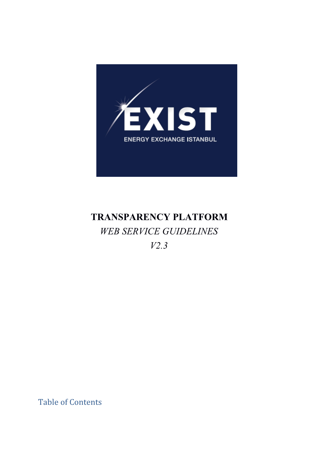 Transparency Platform