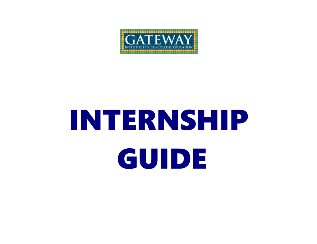 Gateway Institute for Pre-College Education