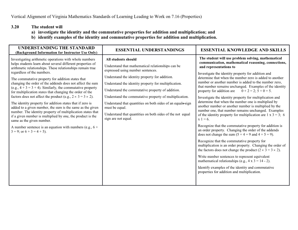 Background Information for Instructor Use Only