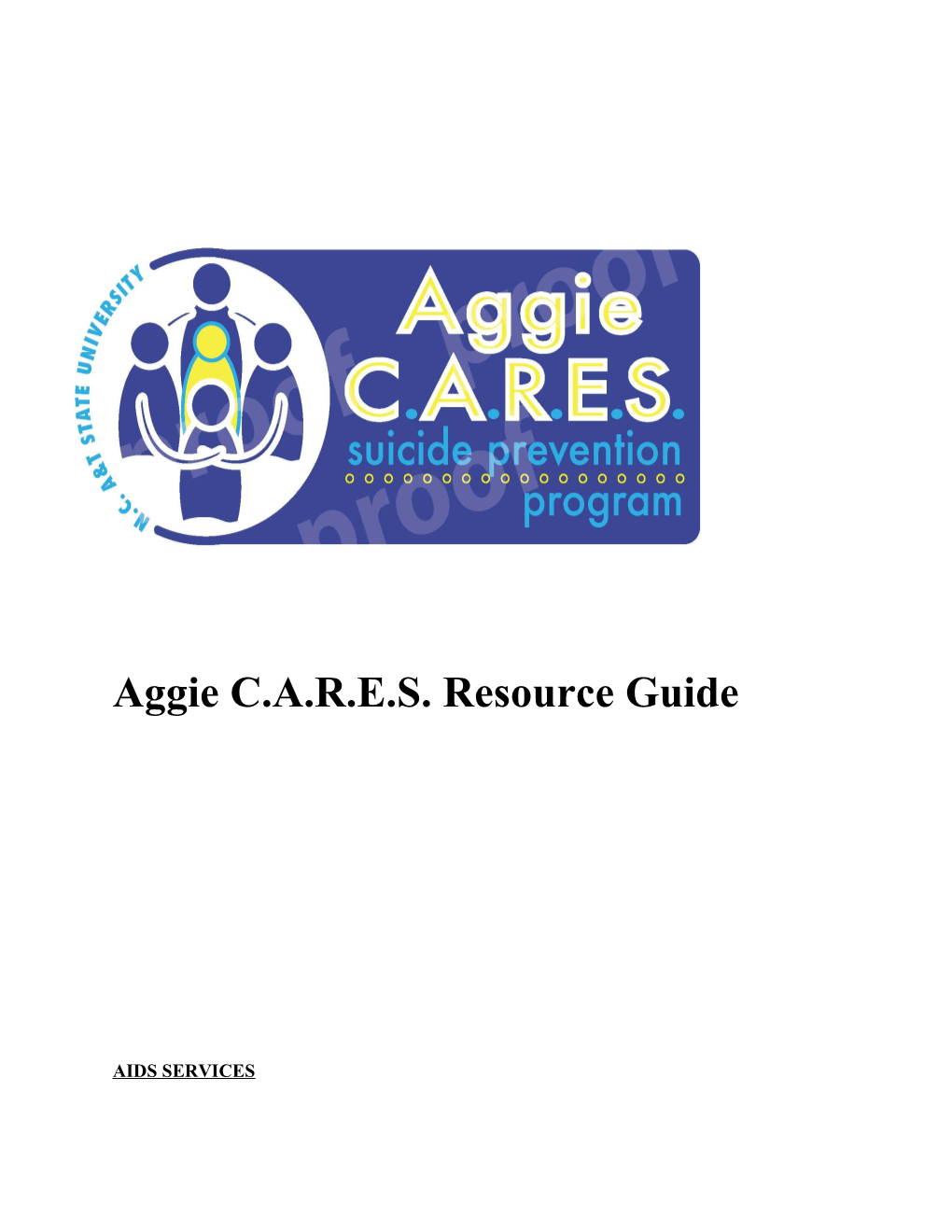 Aggie C.A.R.E.S. Resource Guide