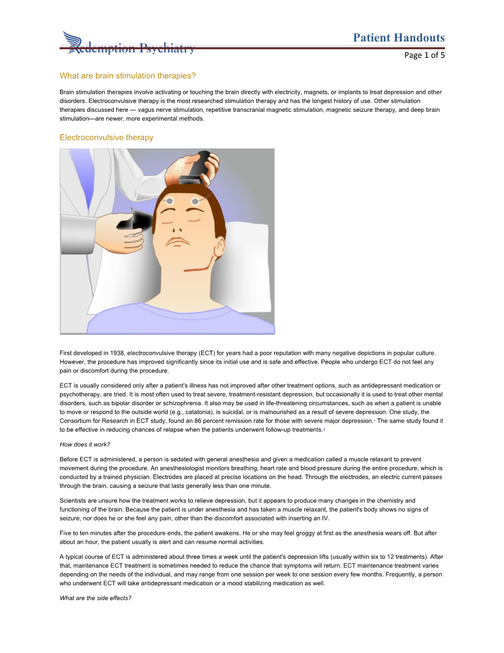 What Are Brain Stimulation Therapies?