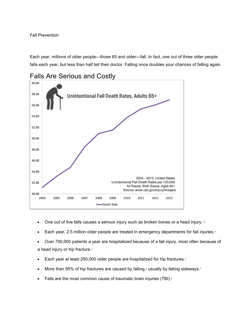 Fall Prevention