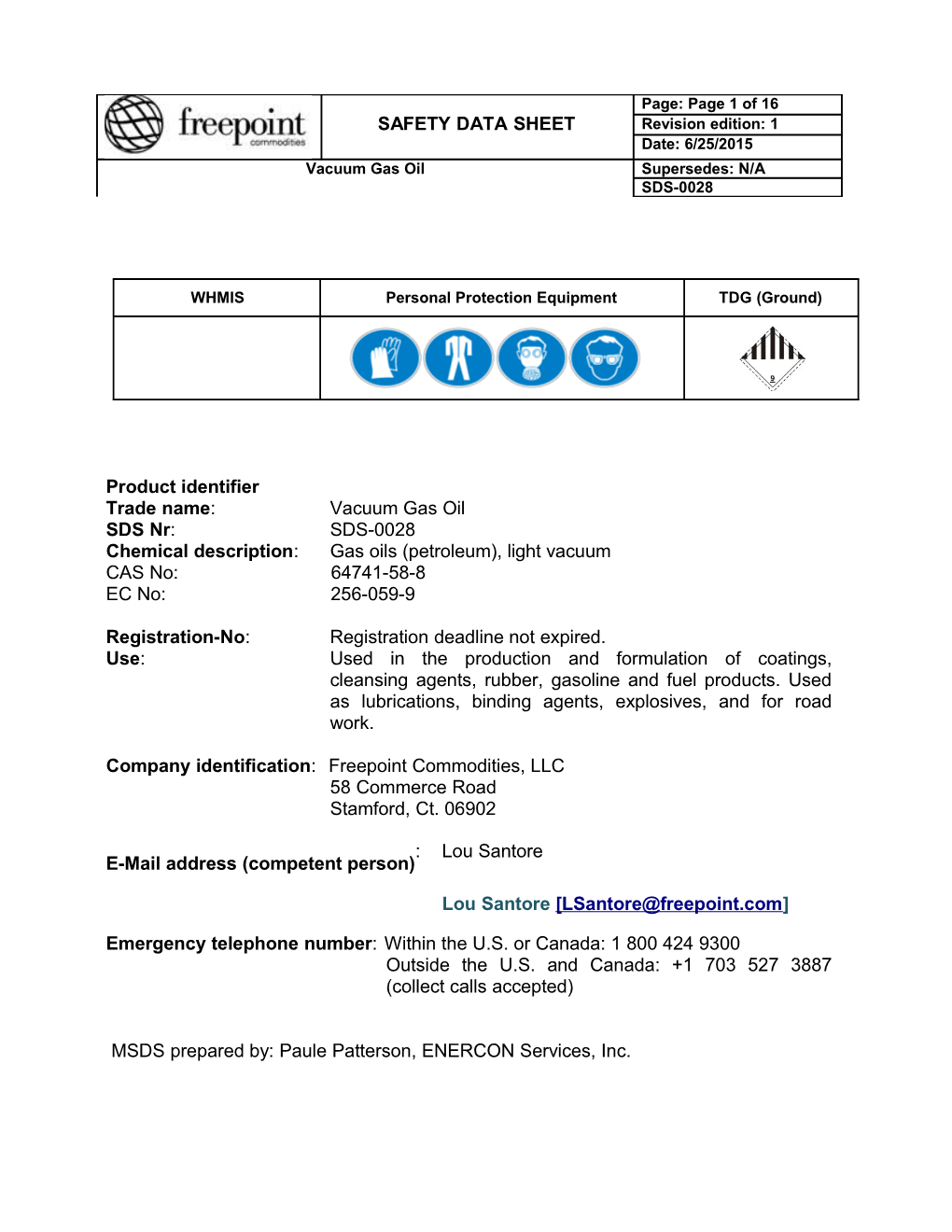 Tradename:Vacuum Gas Oil