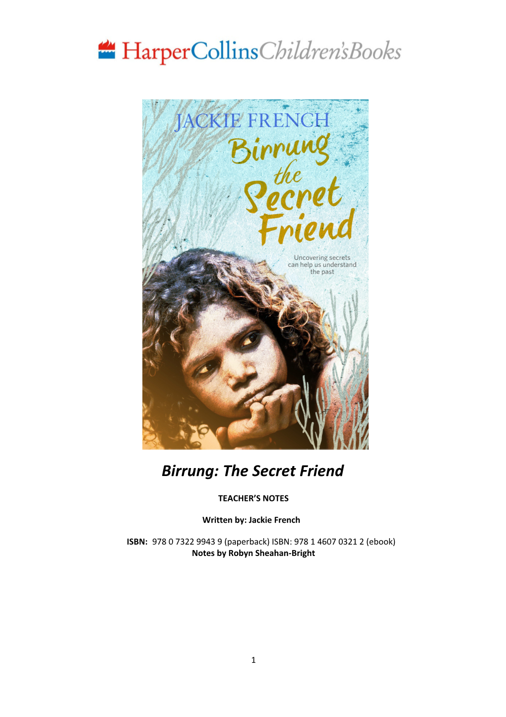 Birrung: the Secret Friend
