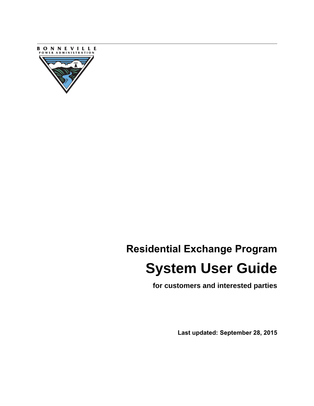 Residential Exchange Program