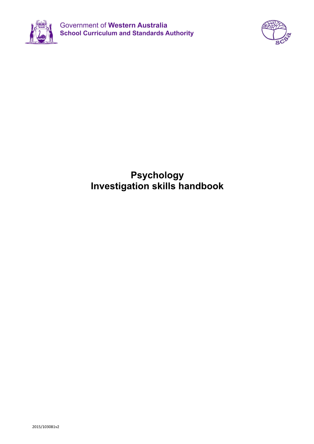 Investigation Skills Handbook