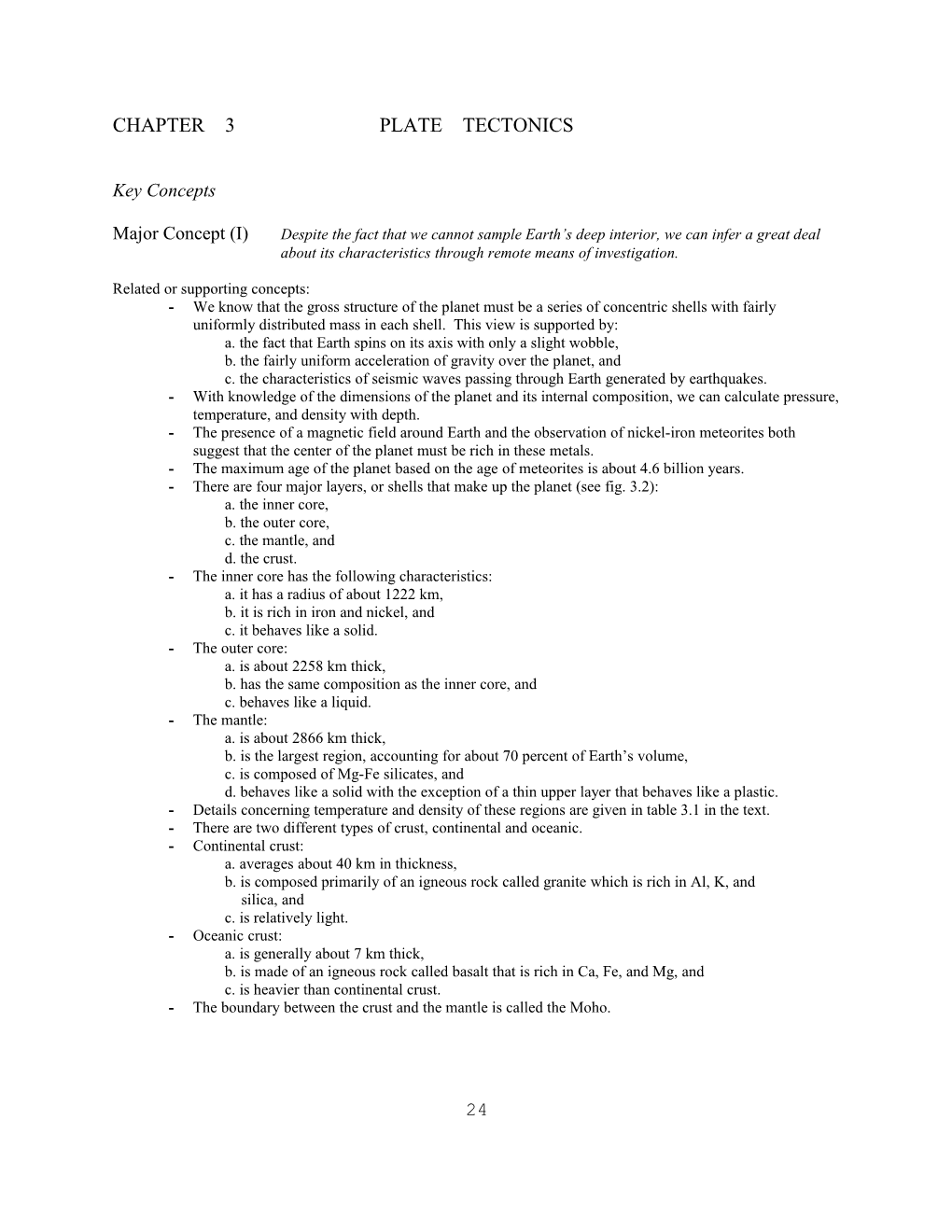 Chapter 3Plate Tectonics