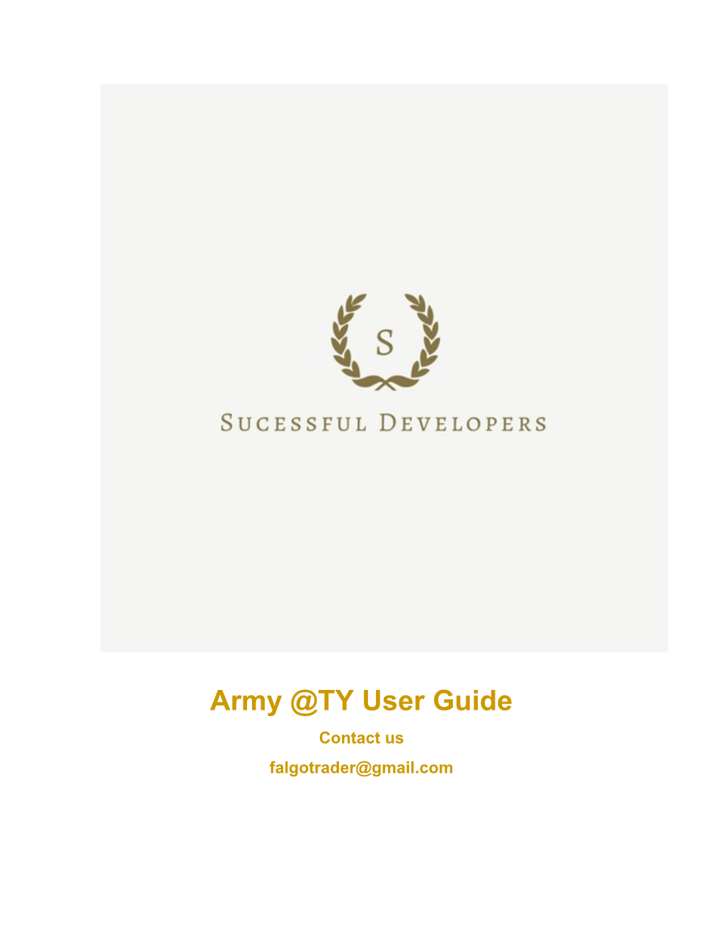 Army Tyuser Guide