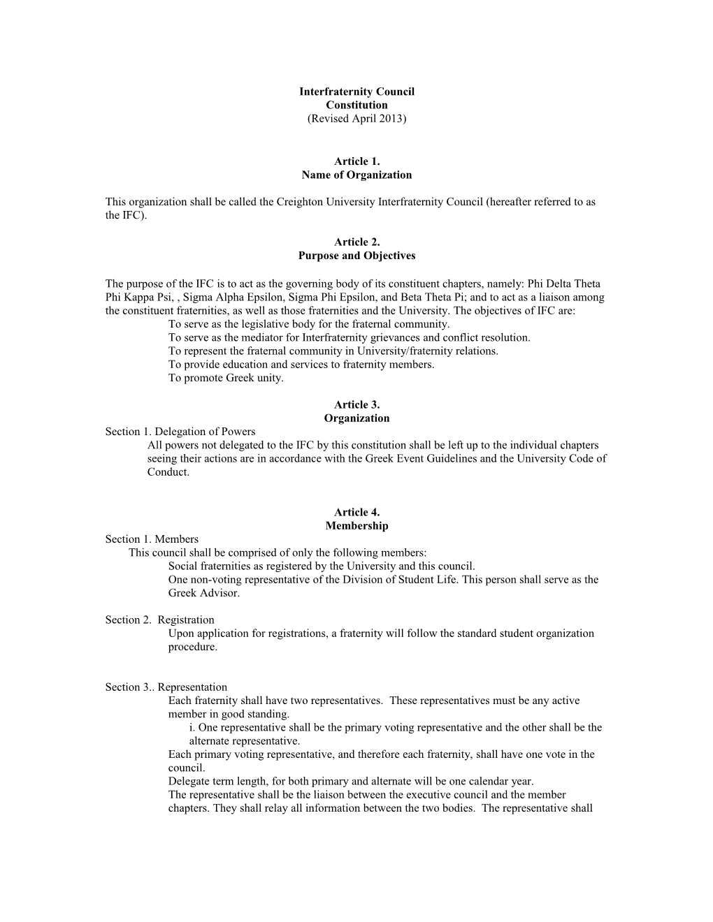 Revised Constitution W Judicial Board