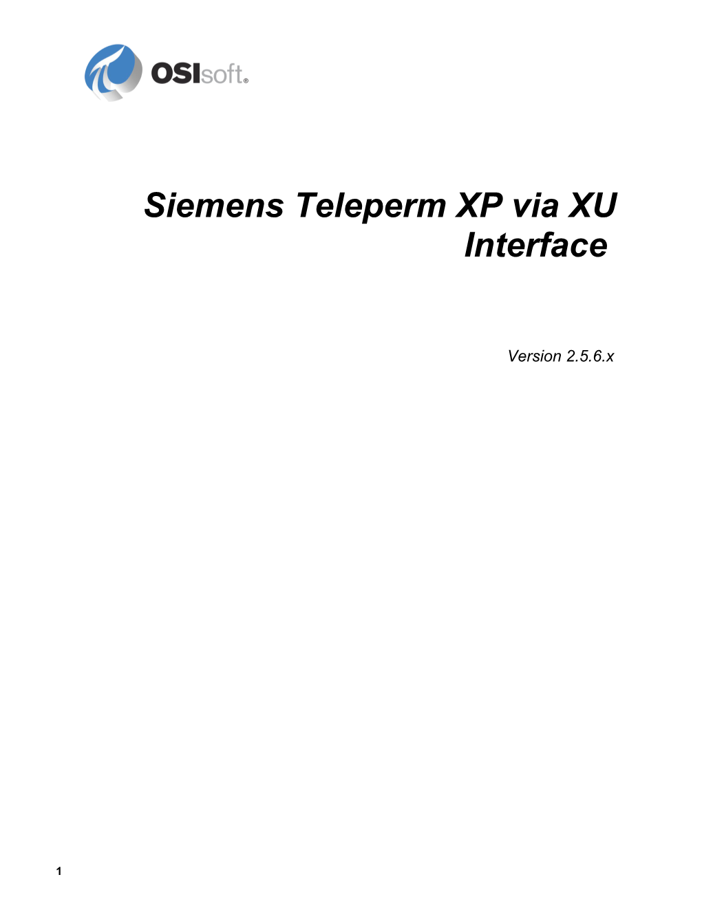 Siemens Teleperm XP Via XU Interface