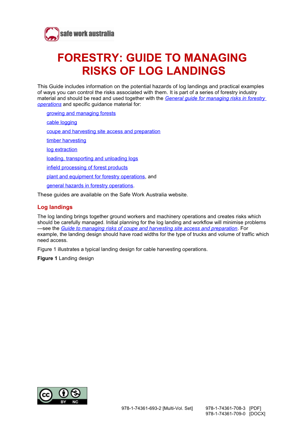 07. Forestry: Guide to Managing Risks of Log Landings