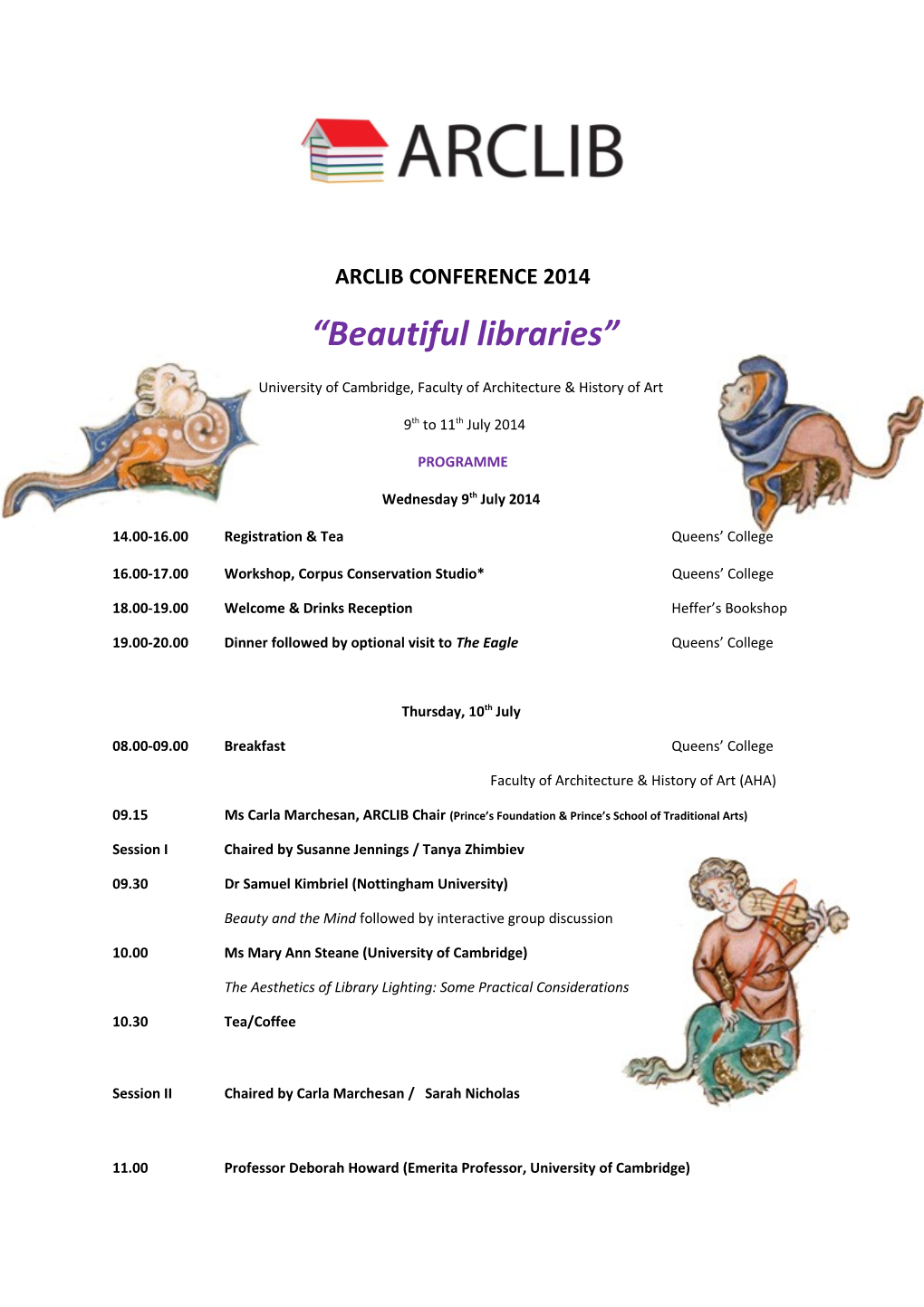 Arclib Conference 2014