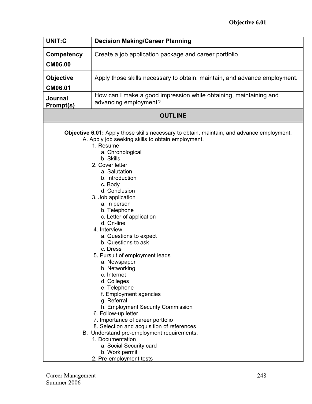 Job Application File Appendix 6.01 (1)