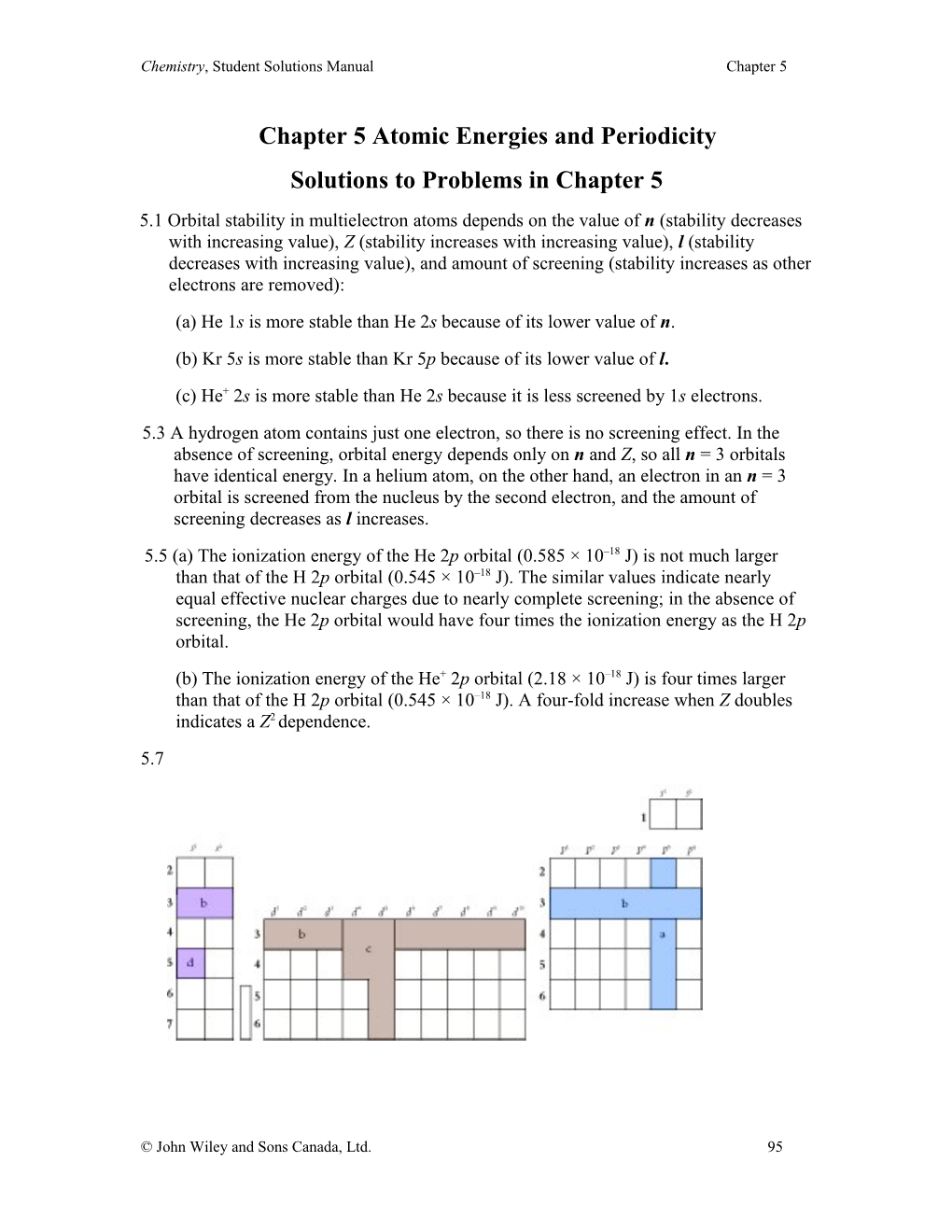 Chapter 5 Odd Numbered End of Chapter Problems