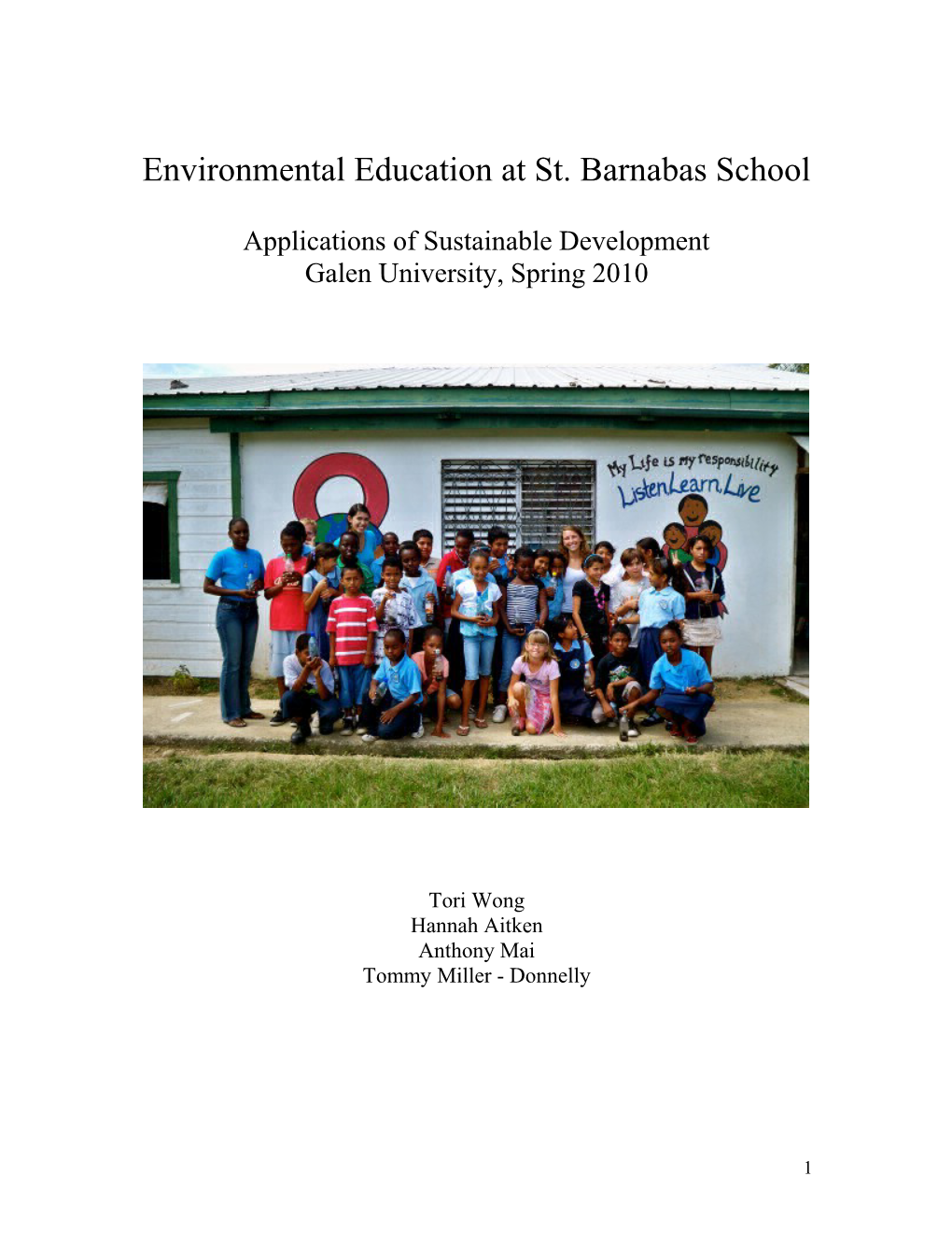 Environmental Education at St