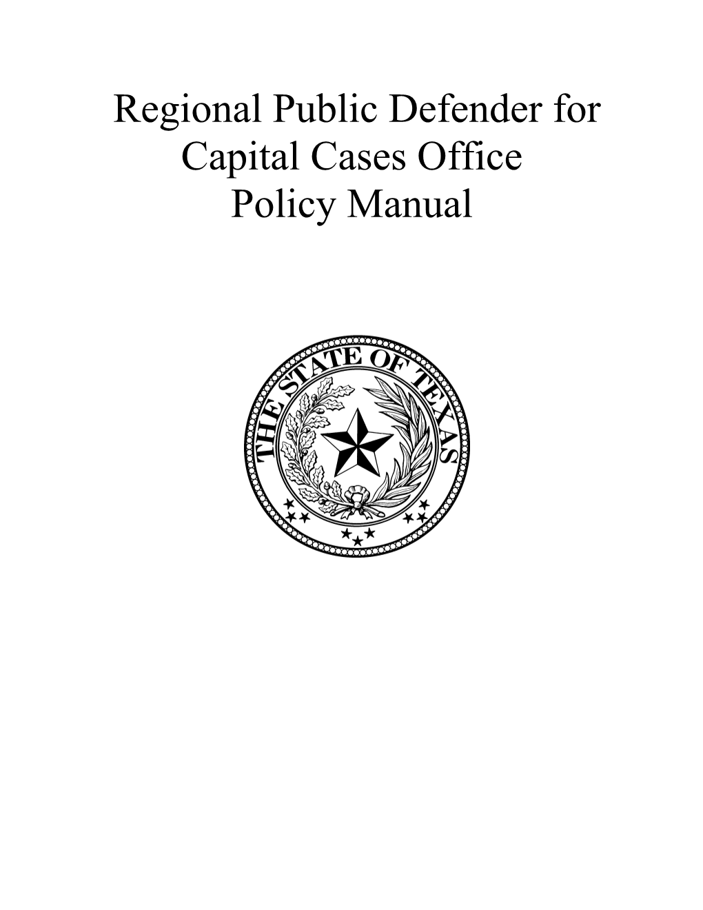 Regional Public Defender for Capital Cases Office